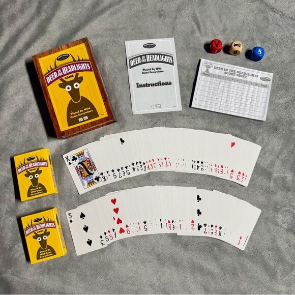 Deer in the Headlights Card and Dice Game | Board Game | Excellent - Picture 3 of 3